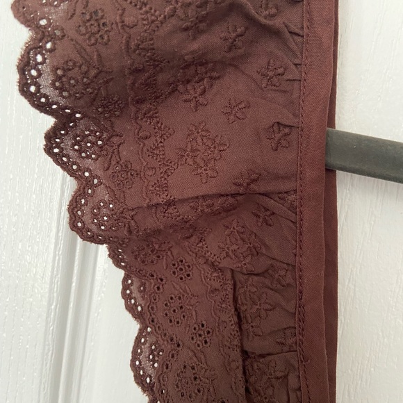 GAP Rib Eyelet Flutter Sleeve Tank Top Size XXL tall - Picture 4 of 7